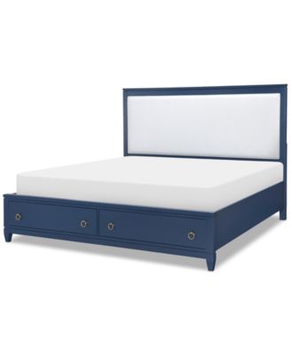Furniture - Summerland Upholstered California King Storage Bed