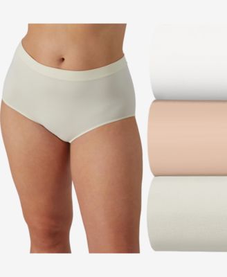 Bali - Women's 3-Pk. Comfort Revolution Microfiber Damask Brief Underwear