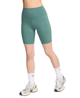 Nike - Women's One High-Waisted Side-Pocket Bike Shorts