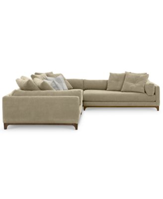 Furniture - Brendalyn 3-Pc. Fabric Sectional Chaise & Sofa Set
