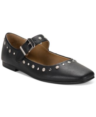 Sun + Stone - Women's Caiaa Studded Mary Jane Flats,