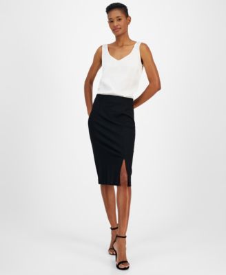 BOSS Orange - Women's Vaguette Slim Slit Pencil Skirt