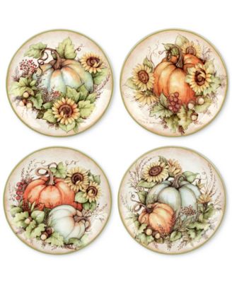 Certified International - Autumn Breeze Salad Plates, Set of 4