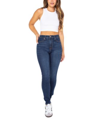 Celebrity Pink - Juniors' Curvy High-Rise Skinny Jeans