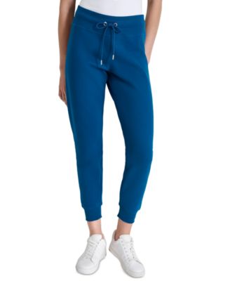 DKNY - Women's Mesa Rose Embroidered Logo Cuff Jogger Pants