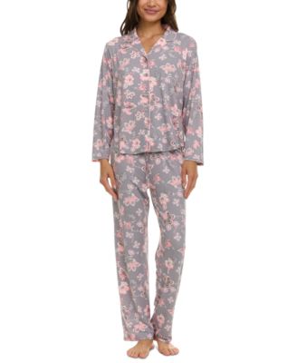 Flora by Flora Nikrooz - Women's Lindsey Floral Pajama Set