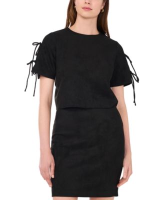 Parker - Women's Solid-Color Pull-On Pencil Mini Skirt