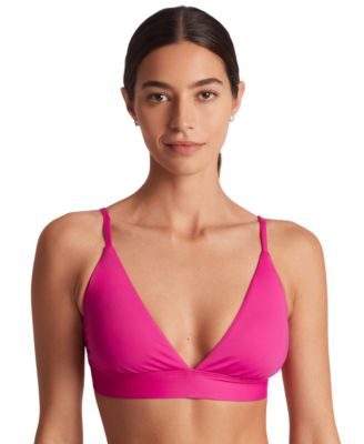 Lauren Ralph Lauren - Women's Triangle V-Neck Bikini Top