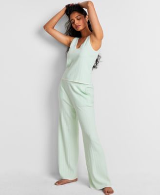 State of Day - Women's Ribbed Sweater Pajama Set