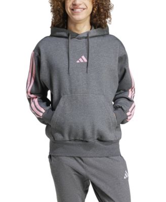 adidas - Men's Essential Three Stripes Fleece Hoodie