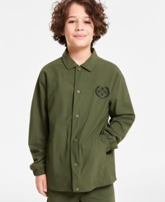 Macy's - Little & Big Boys Pickleball Club Coach Jacket