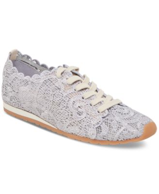 Dolce Vita - Women's Dayana Lace Floral Lace-Up Sneakers
