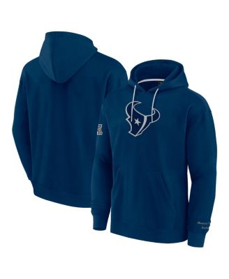 Fanatics - Men's Navy Houston Texans Elements Pace Fleece Pullover Hoodie