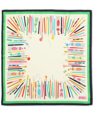 kate spade new york - Art Supplies Silk Bandana Scarf