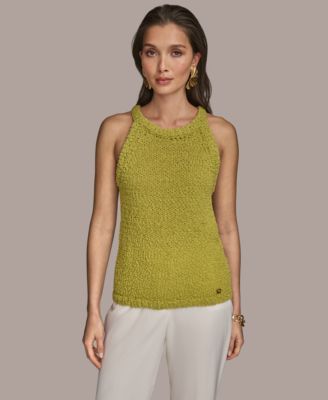 Donna Karan New York - Women's Textured Knit Sleeveless Top