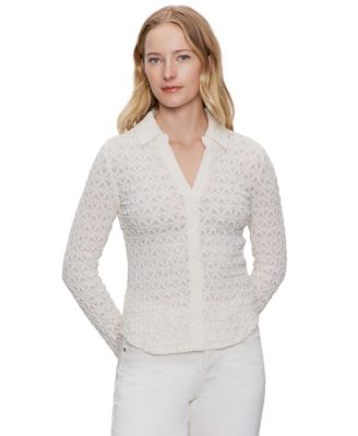 Sanctuary - Women's Dreamgirl Lace Button-Up Shirt