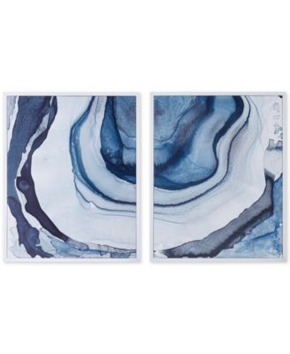 Madison Park - Ethereal 2-Pc. Framed Canvas Print Set