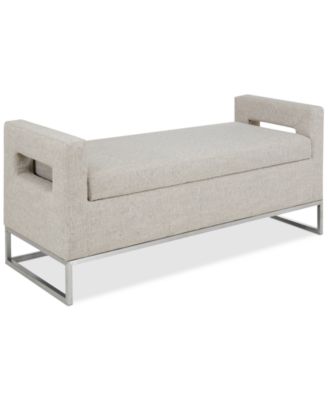 Furniture - Crawford Storage Bench, Quick Ship